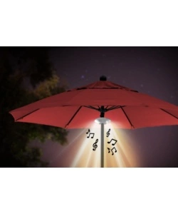 Lampada da ombrellone eurogarden con speaker e bluetooth